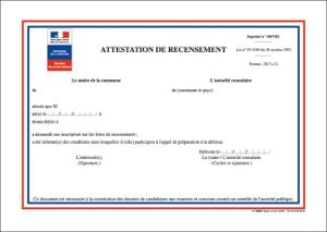 Recensement militaire