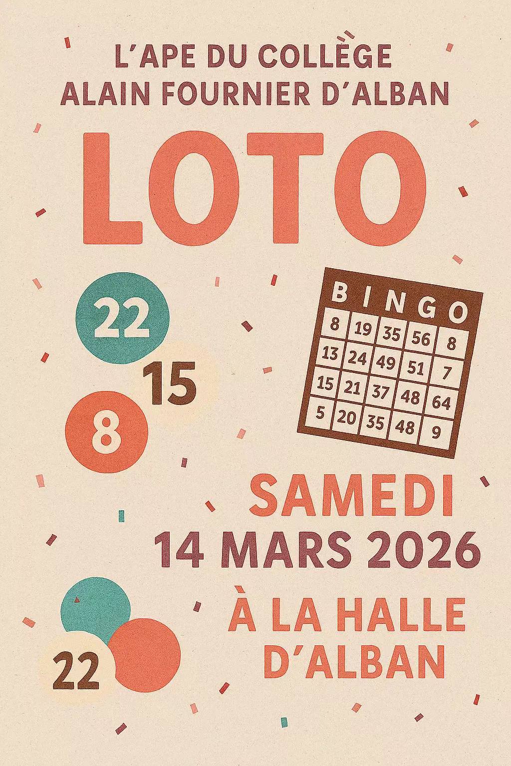 Loto, à Alban