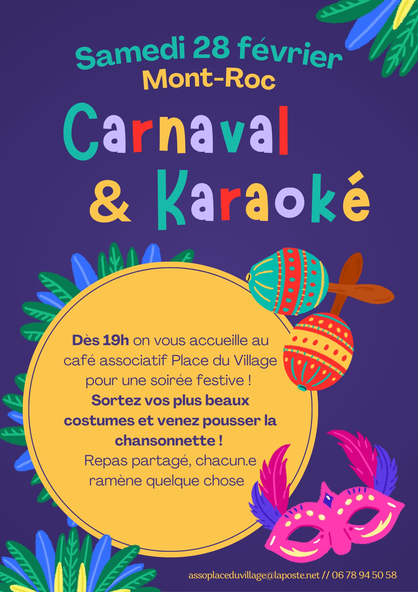 CARNAVAL ET KARAOKÉ